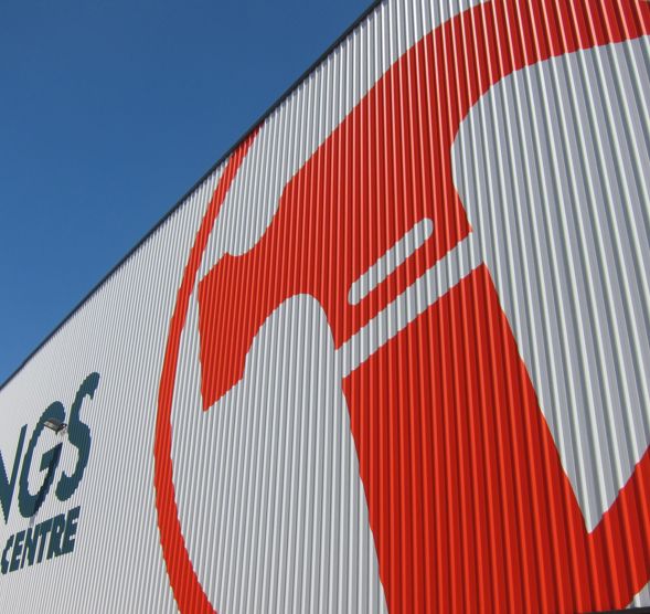 industrial architecture bunnings warehouse distribution centre