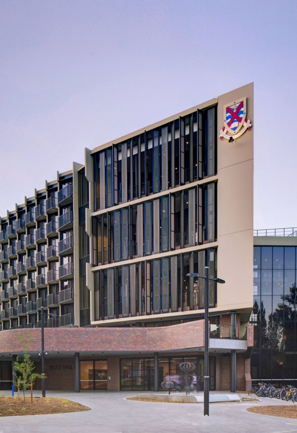 student housing architecture facade anu