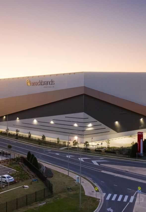 industrial design Architectural photography Snack Brands Australia