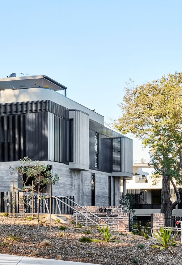 Modern residential architectural photography Qubec Queens Parade