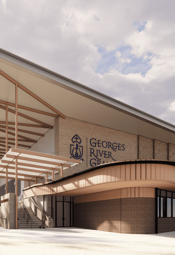 Architectural visualisation Georges River Grammar School