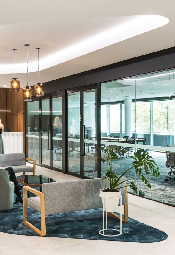 Modern interior design Queensland x-ray Southbank