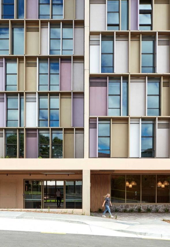 Architectural photography student housing architecture UQ