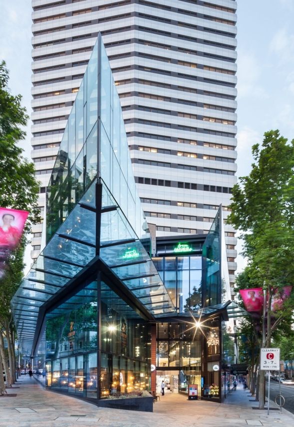 Modern urban design Northpoint Tower North Sydney