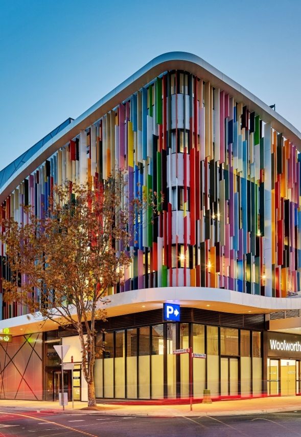 woolworths crows nest retail architecture facade design