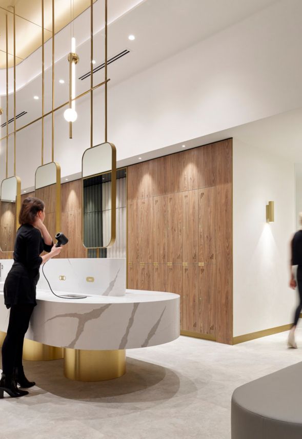 Architectural photography interior design End of trip facility design 400 George Street