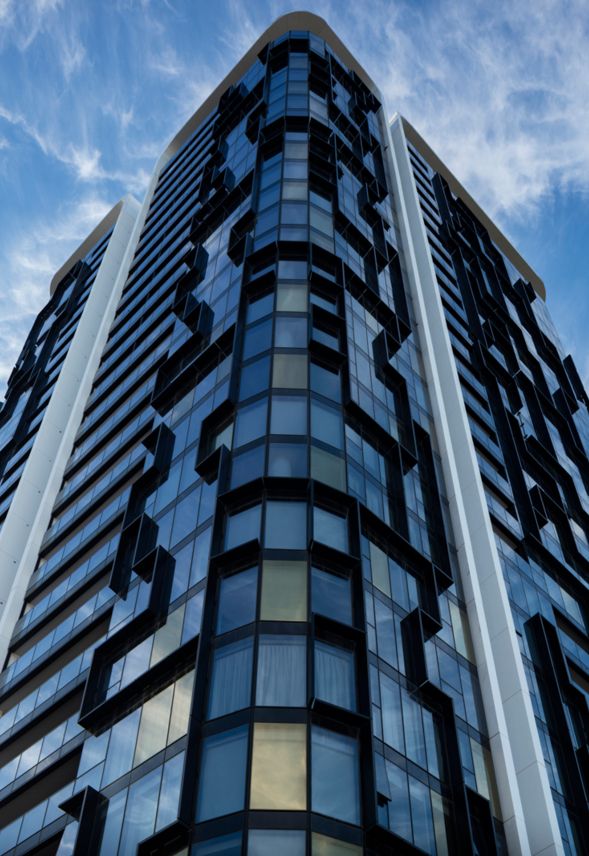 residential architecture photography Embassy Towers St Leonards
