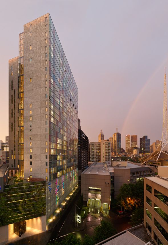 residential architecture photography triptych apartments