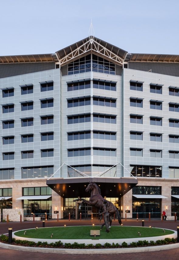 Modern architectural building design Inglis Hotel