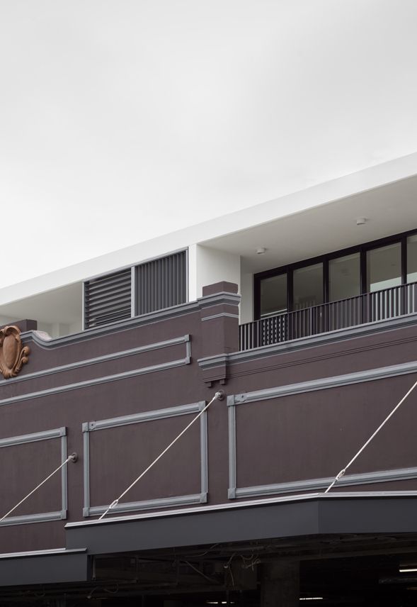Commercial and residential architectural style blend Darling & Cambridge