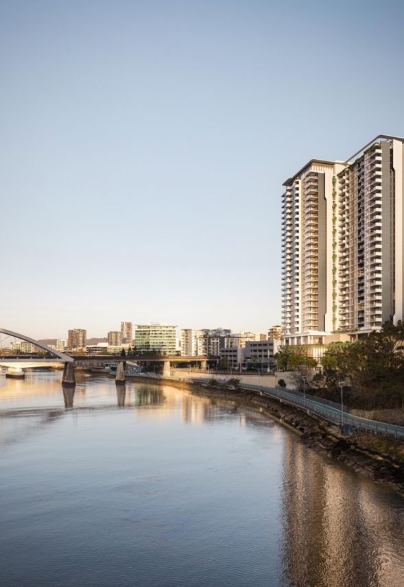 Architectural photography and architectural visualisation on the Brisbane River
