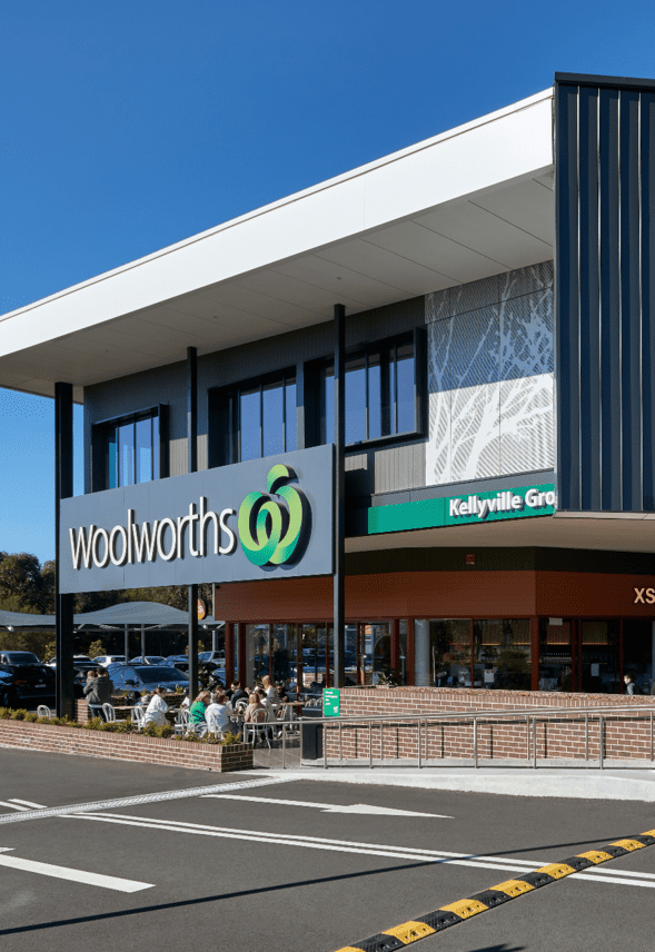 Woolworths Kellyville Grove commercial building exterior