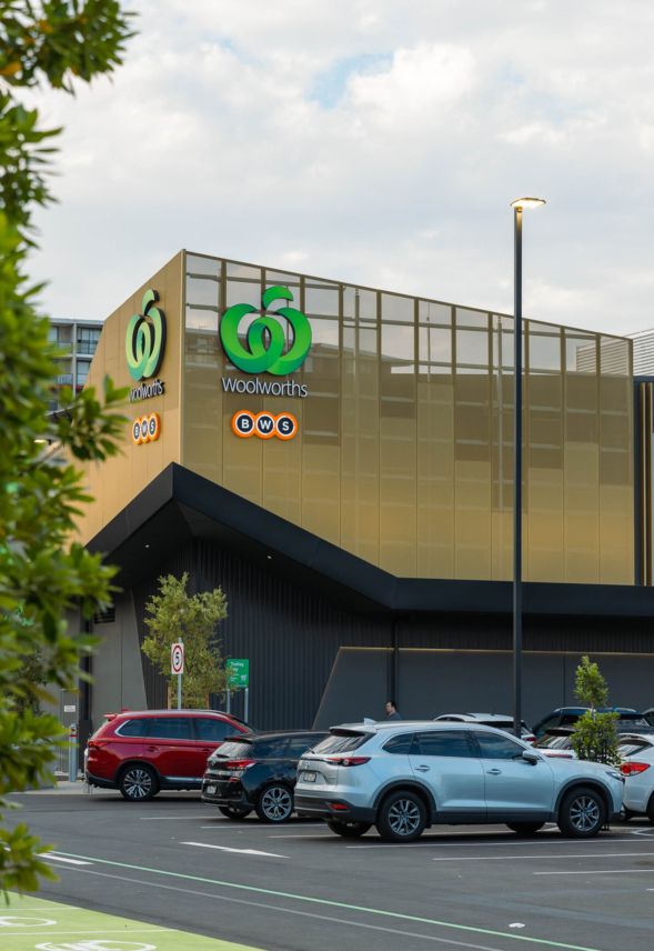 woolworths north parramatta commercial building design