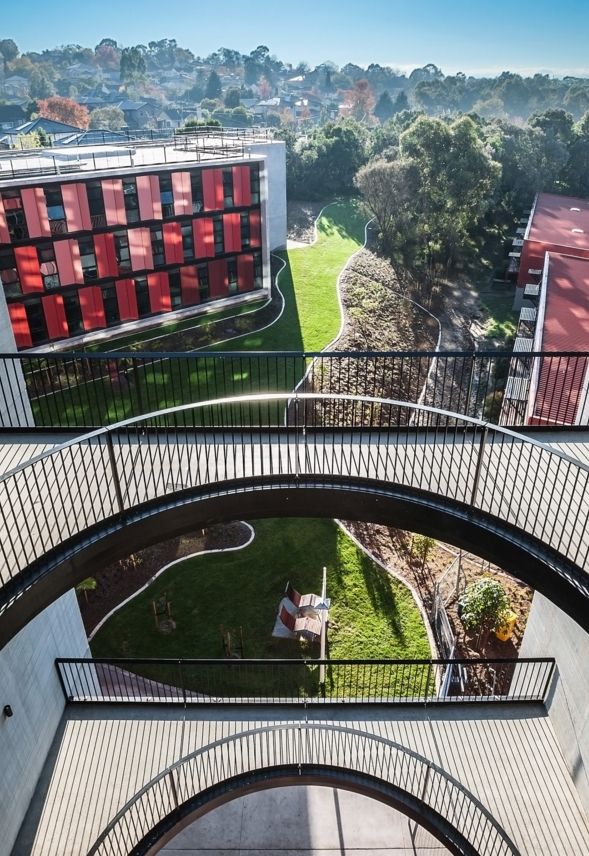student housing design architecture deakin university burwood