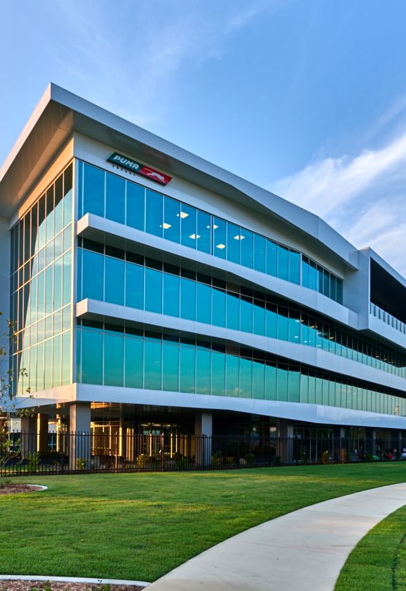 commercial architecture workplace puma facade