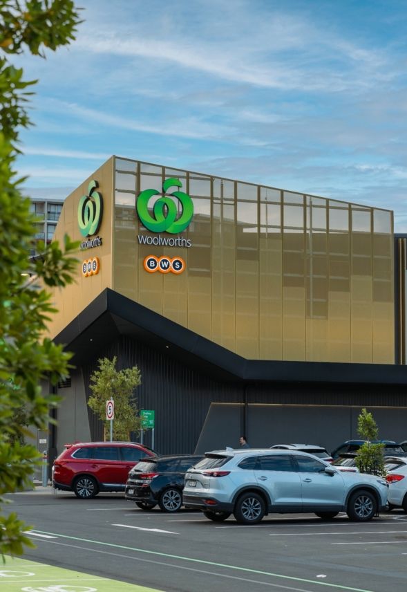woolworths north parramatta retail architecture design
