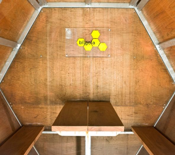 Lifestyle working interior design meeting pod