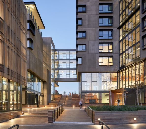 Modern building and residential architecture