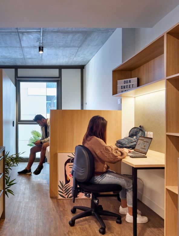 student housing interior design