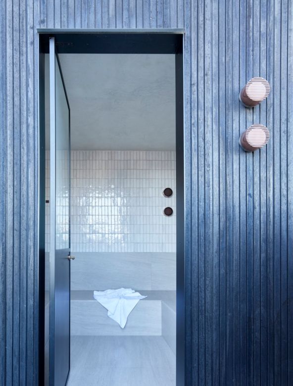 Interior design sauna 31 Duncan Street
