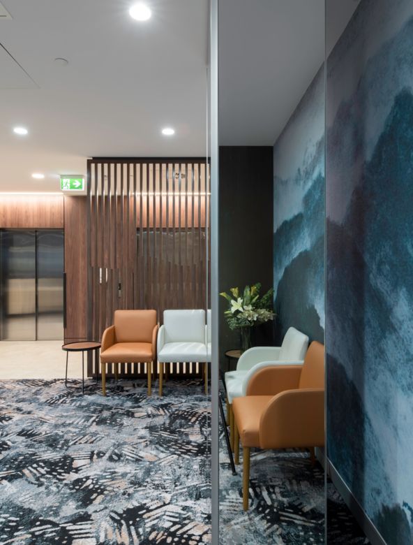 Interior design architectural visualisation Matilda Nepean Private Hospital
