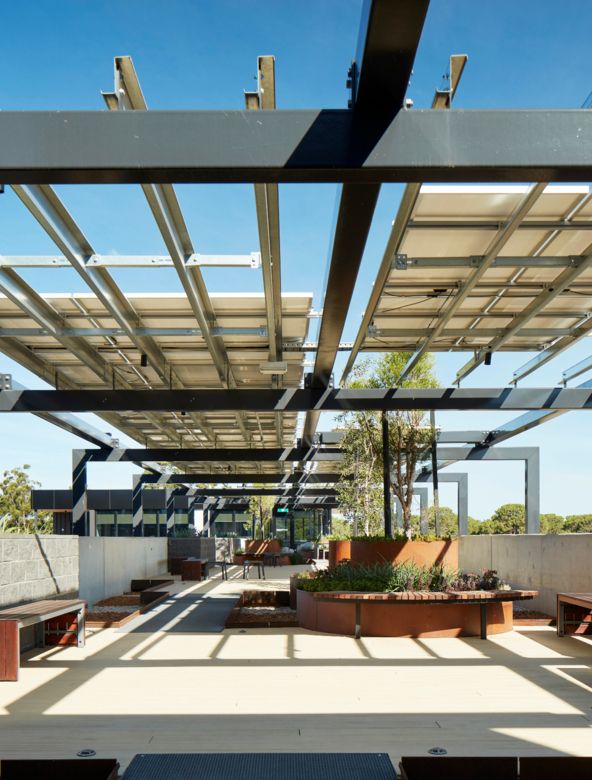 Student accommodation modern architecture rooftop building design