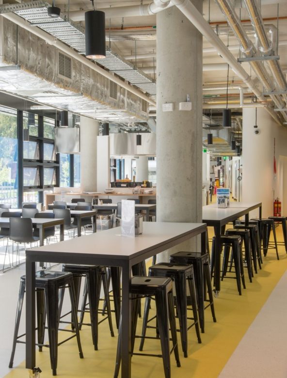 student housing communal dining Australia National University