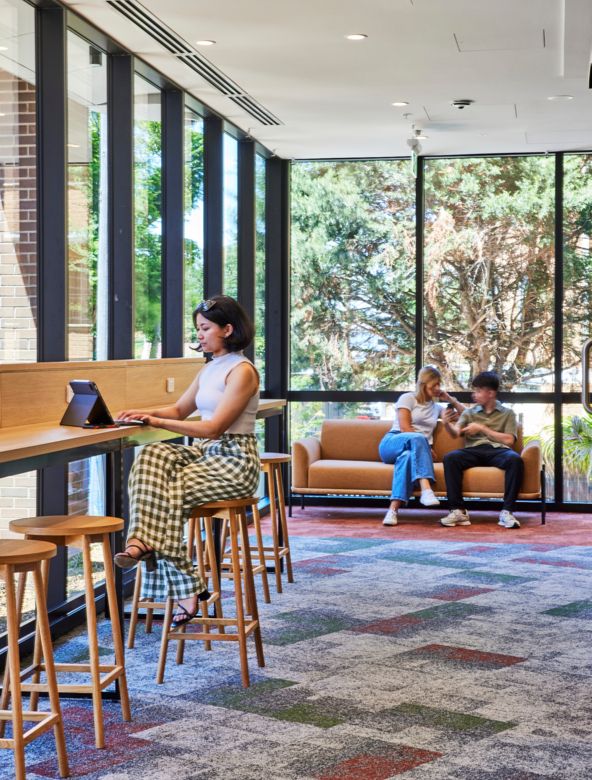 Kensington Unilodge student housing architecture interiors