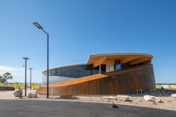 Modern architectural innovation Western Sydney International Airport