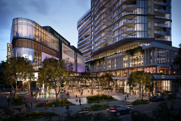 Commercial architecture The Aviary Toowong