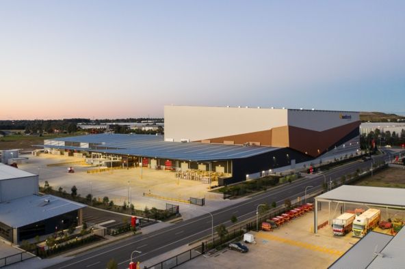Snackbrands warehouse building design and industrial architecture
