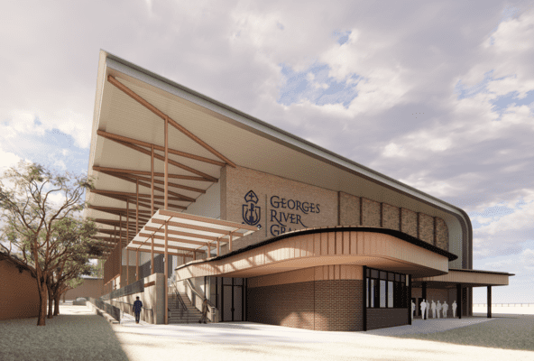 Architectural visualisation Georges River Grammar School
