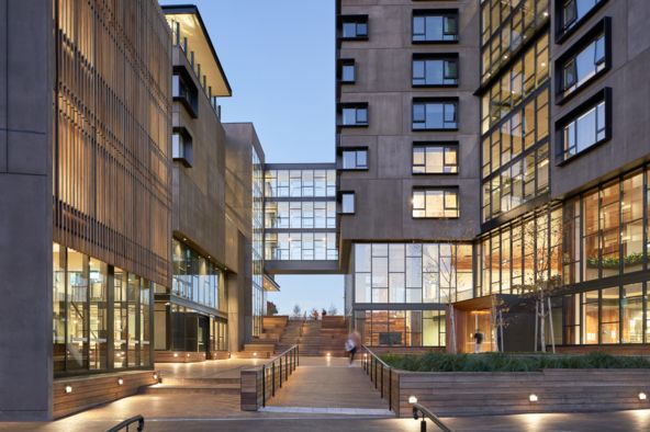 Modern building and residential architecture