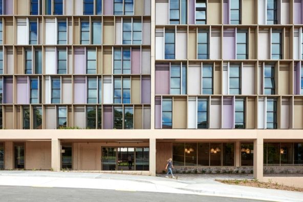 Architectural photography student housing architecture UQ