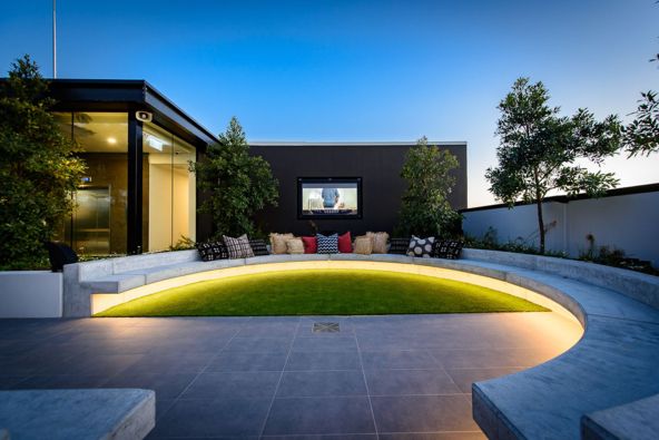 residential architecture outdoor cinema west village