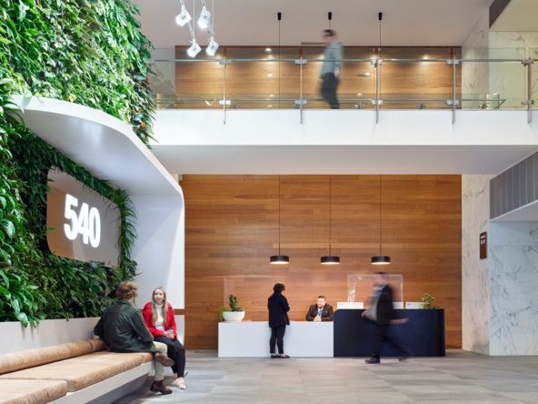 540 Wickham Street HQ modern interior design