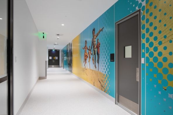 lab interior design photography vaxxas laboratory