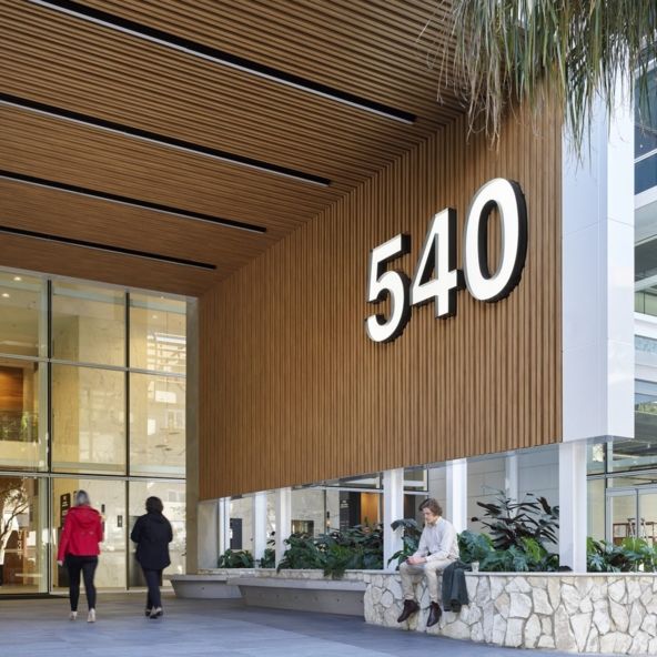 540 Wickham Street HQ modern building exterior