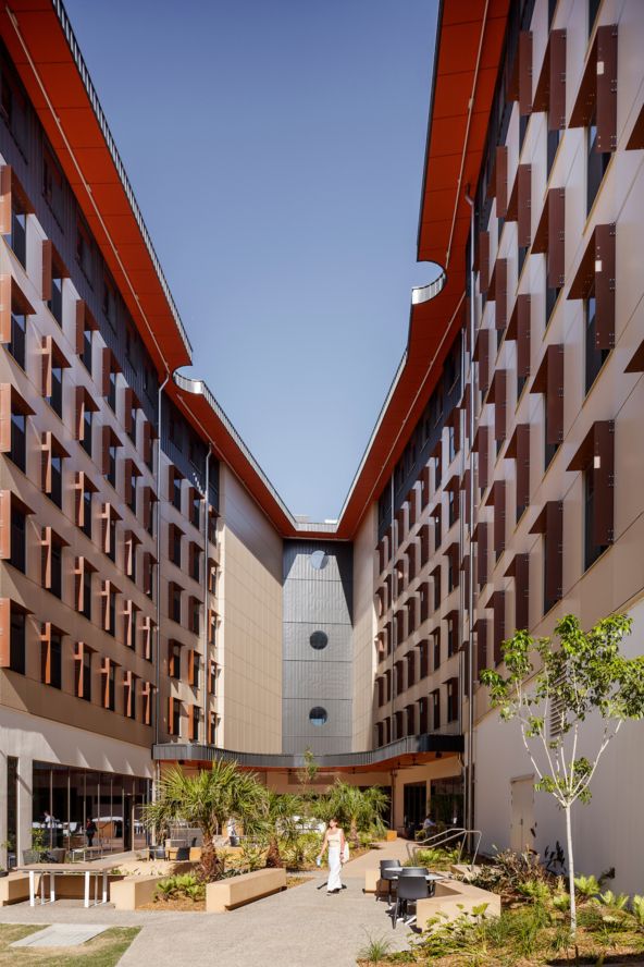 Residential building design at JCU Halls of Residence Burralga Yumba