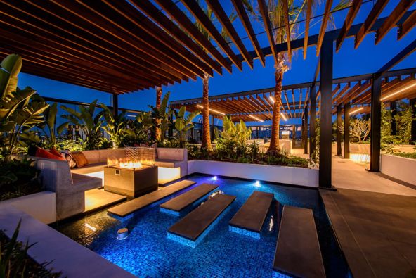 residential architecture rooftop west village