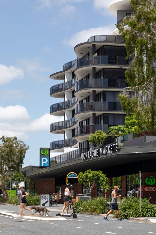 Blend of commercial and residential architecture