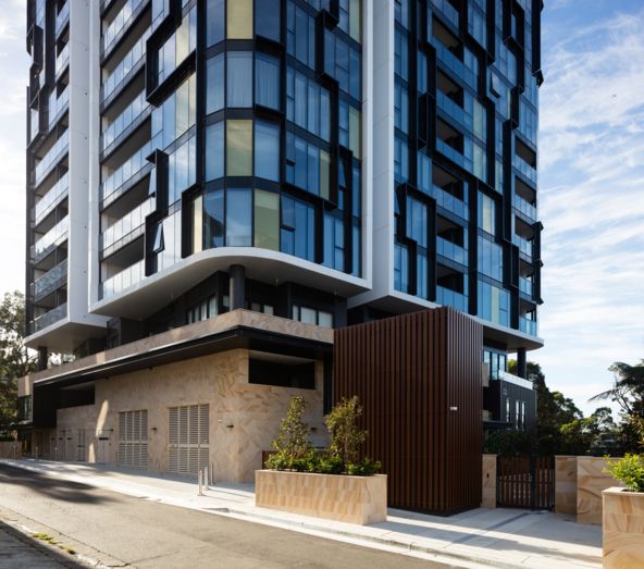 residential architecture photography Embassy Towers St Leonards