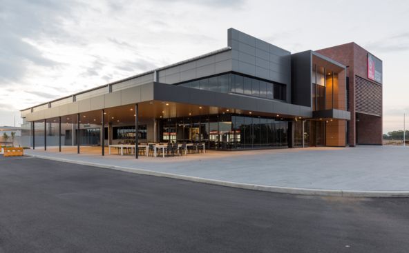 Workplace interior design photography FRNSW Training Academy