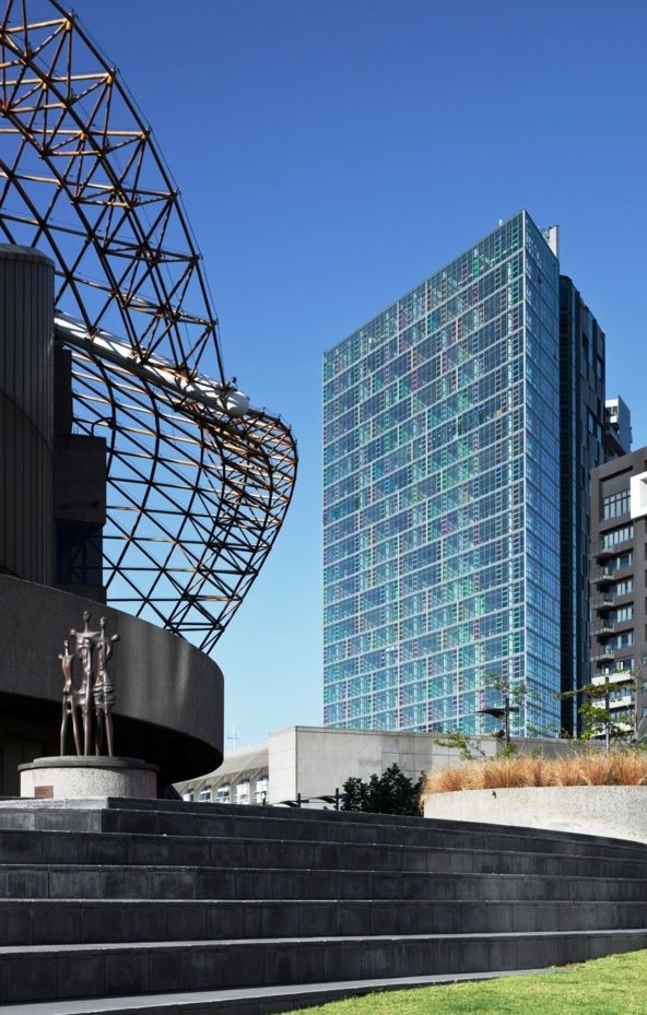 residential architecture photography triptych apartments