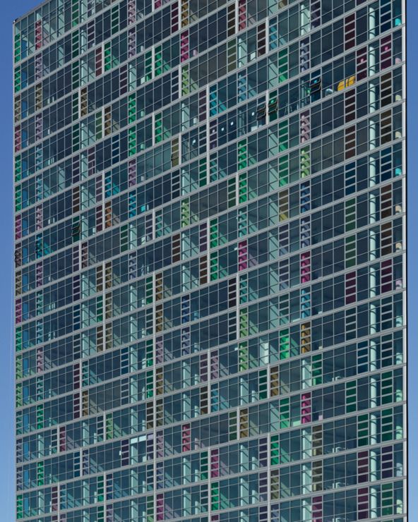 residential architecture photography triptych apartments