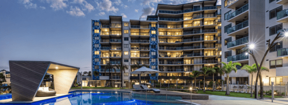 residential architecture render gardens precinct brisbane