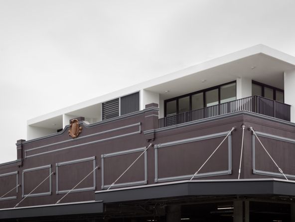 Commercial and residential architectural style blend Darling & Cambridge