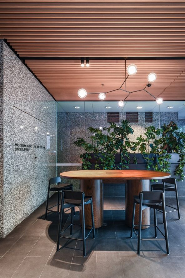 interior design architecture lobby refurbishment workplace