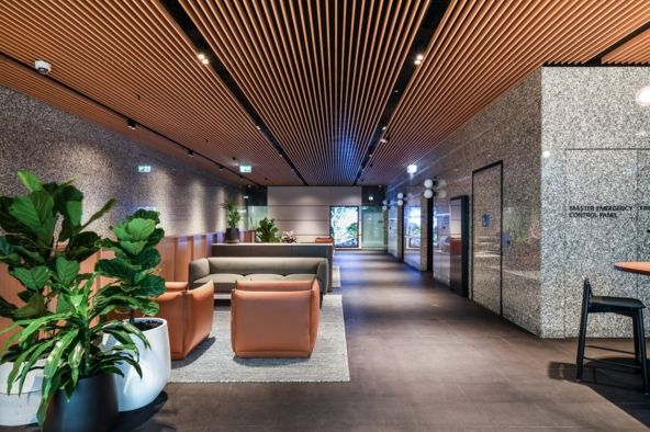 interior design architecture lobby refurbishment workplace