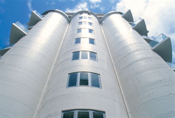 Adaptive reuse architecture silo waratah mills